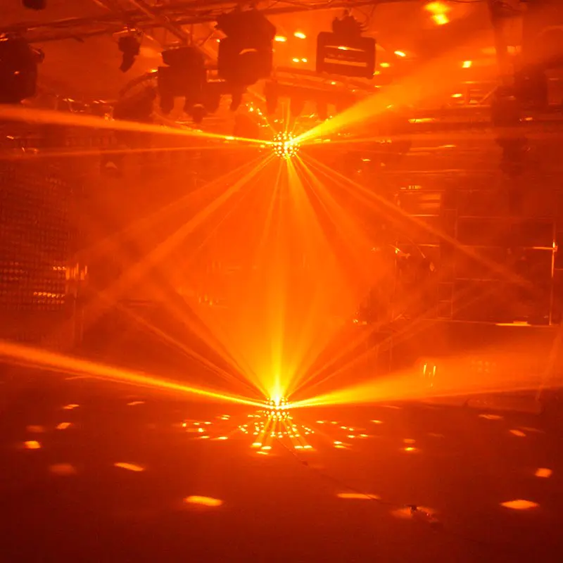 logo 5x18w laserstrobeled led effect light Marslite Brand company