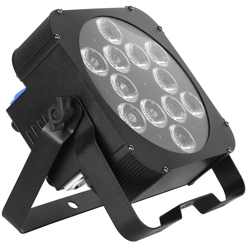 ضوء المرحلة LED المسطح 12*18W RGBWAUV 6IN1 MS-CP612