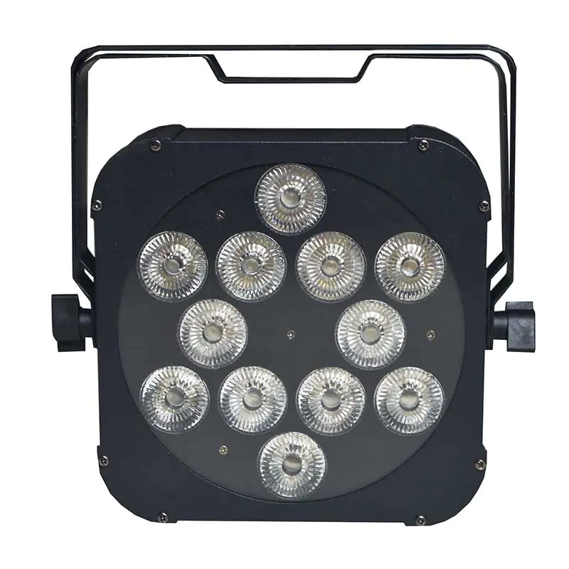 LED Flat Par Stage Light 12*18W RGBWAUV 6IN1 MS-CP612