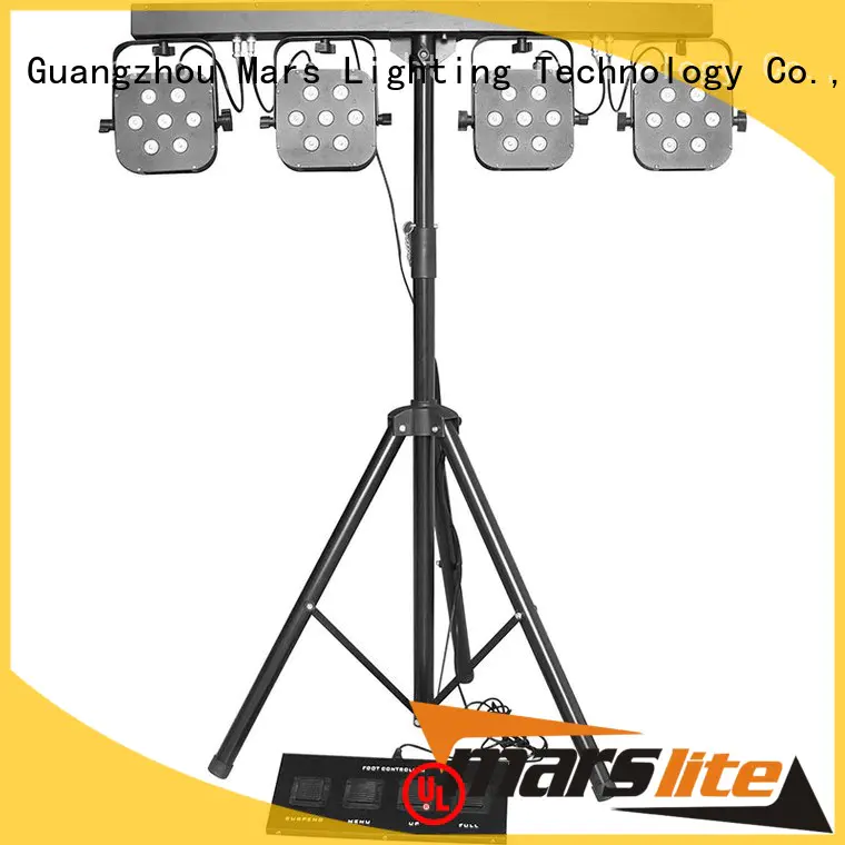 Marslite durable mini par led with different visual effects for discotheques