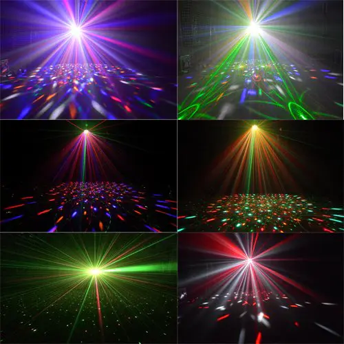 Laser+Strobe+LED Effect DJ Light  Marslite MS-ML08