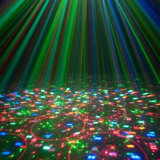 Laser+Strobe+LED Effect DJ Light  Marslite MS-ML08