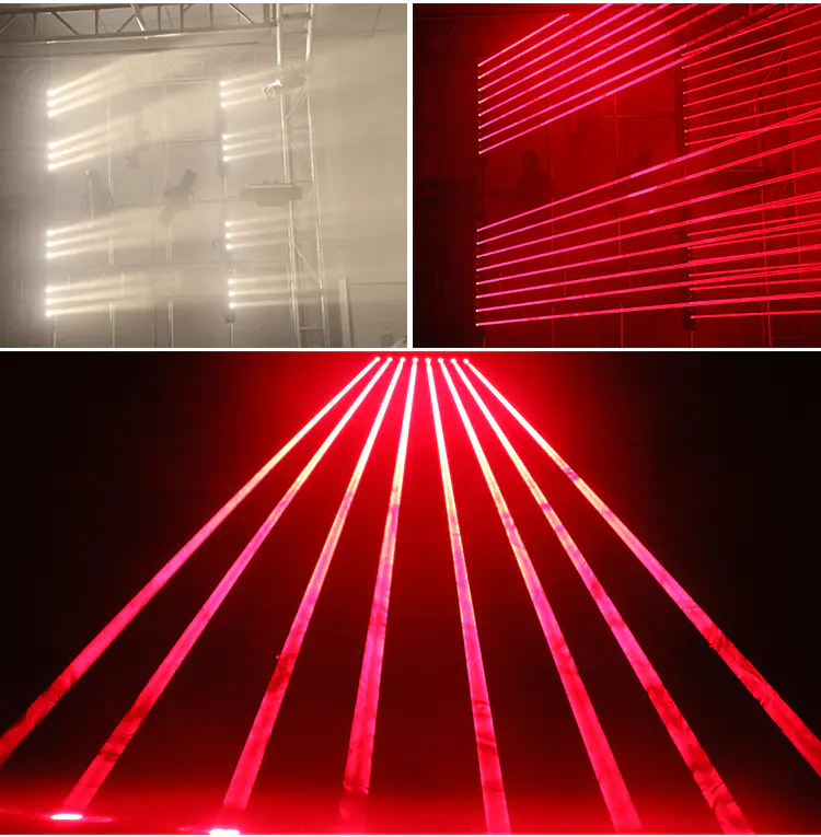 LED Laser Beam Bar Moving Head Wash Light MS-BL08