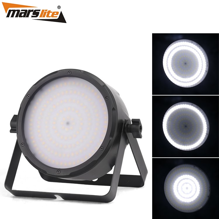 Luz Par Plana Estroboscópica LED Marslite 160x0,5W Blanco MS-ST160