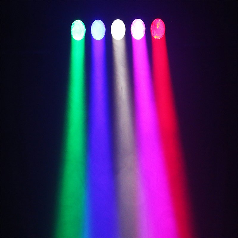 مجموعة الحلاقة LED ضوء الرأس المتحرك RGBW 4in1 Beam و RGB Strobe MS-CMB40-5RGB