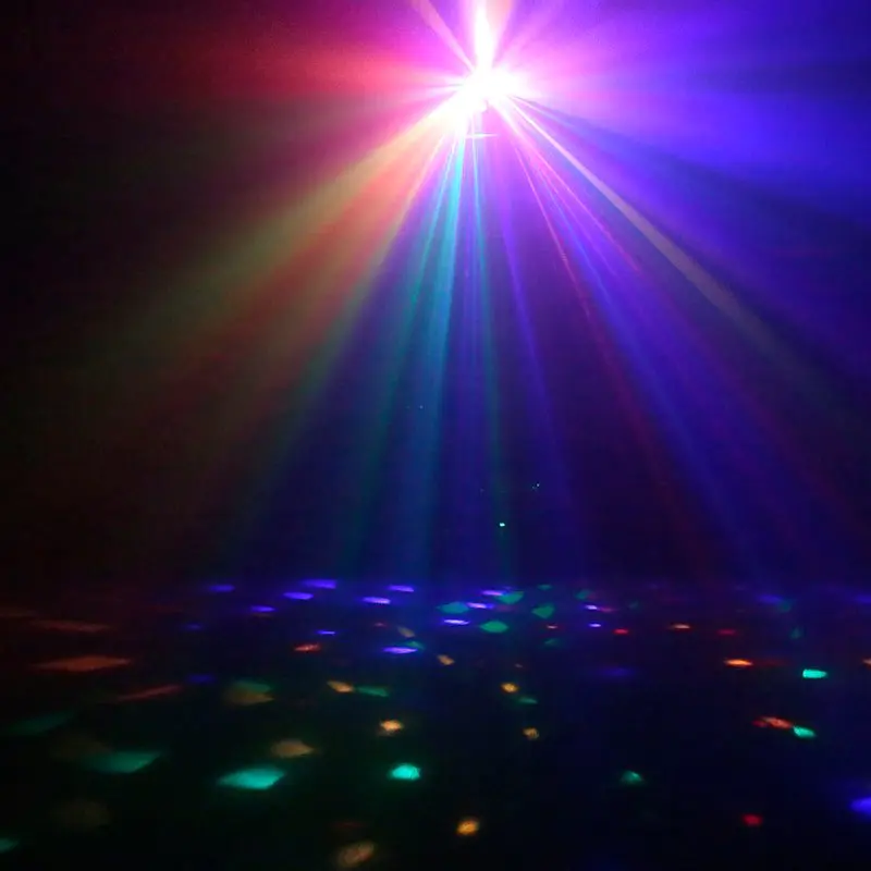 Radio Strobe Gobo Laser Derby Wash Effect Stage Light MS-CB08