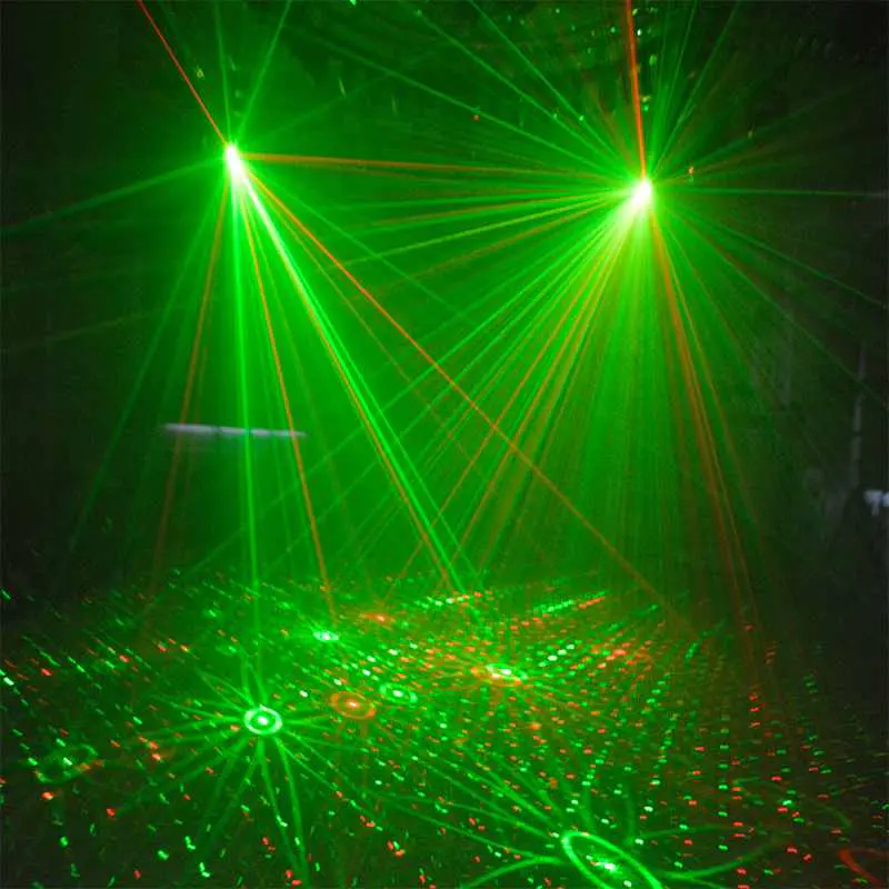 Laser+Strobe+LED Effect DJ Light  Marslite MS-ML06