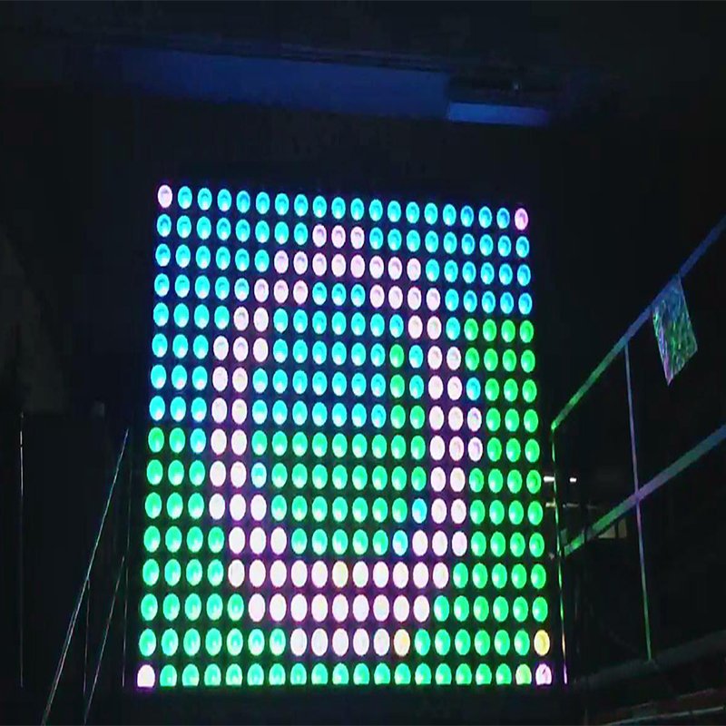 Marslite Slim LED COB Matrix Panel de luz 16x30W RGB Color MS-16TS