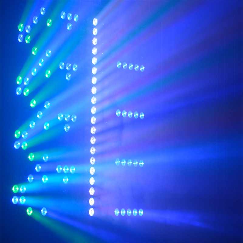 Marslite LED Matrix Beam Blinder Light 25X10W RGB Color MS-MTX25B LED Matrix Blinder Series image9