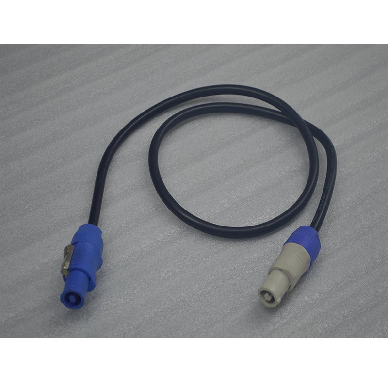 Marslite Powercon in n out signal line blue and white plug Stage Light Accessiores Series image32