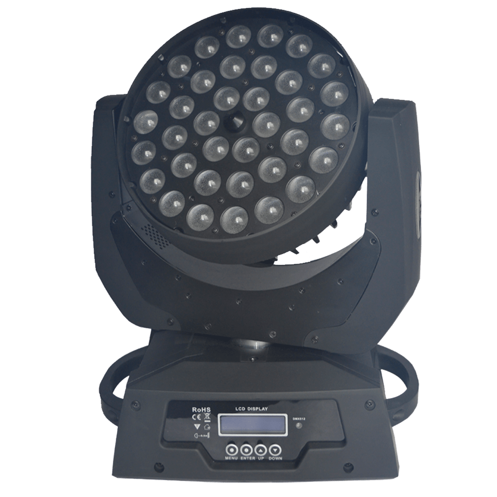 Luz LED de lavado con cabeza móvil con función de zoom MS-3610