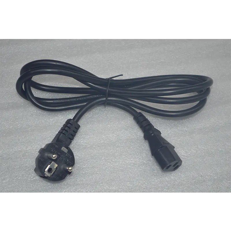 European plugs power cord with PVC cable