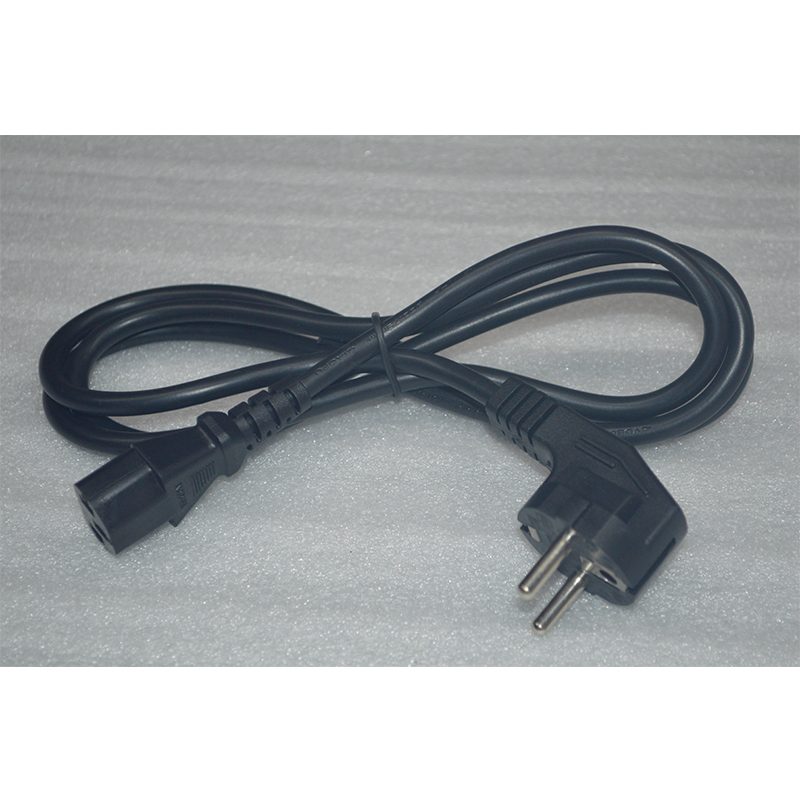 European plugs power cord with PVC cable