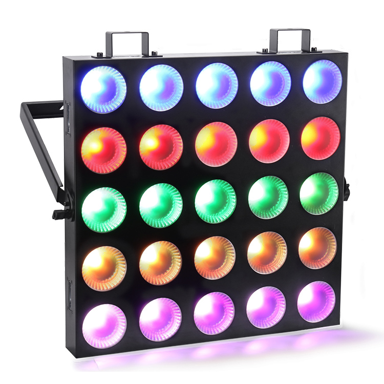 Marslite 10W RGBW 4IN1 LED Matrix Blinder Light 25*10W Quad Color MS-MQD25 LED Matrix Blinder Series image13