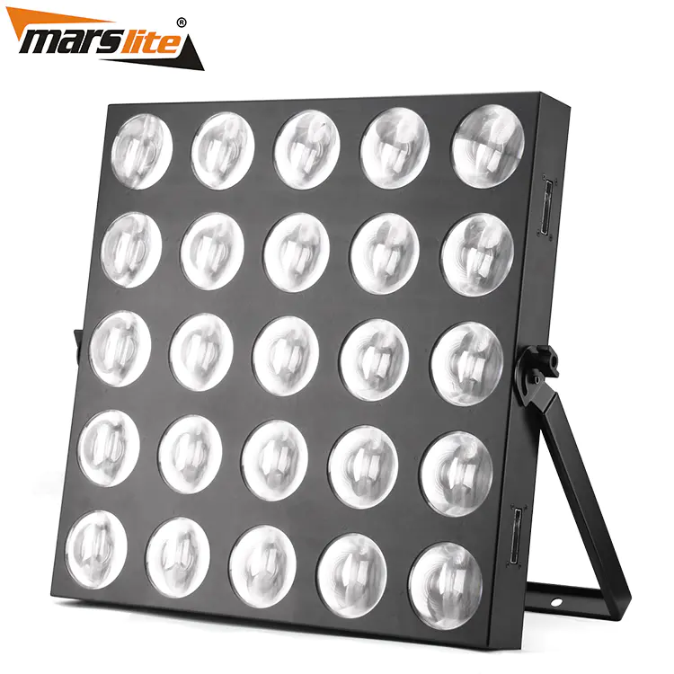 5*5 LED Matrix Beam Blinder Light 25X10W RGB Color MS-MTX25B