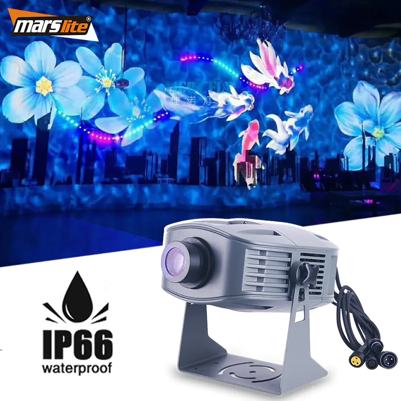 200W IP66 Waterproof Custom Logo Advertising Rotating gobo Projector Light Outdoor Advertising Lights
