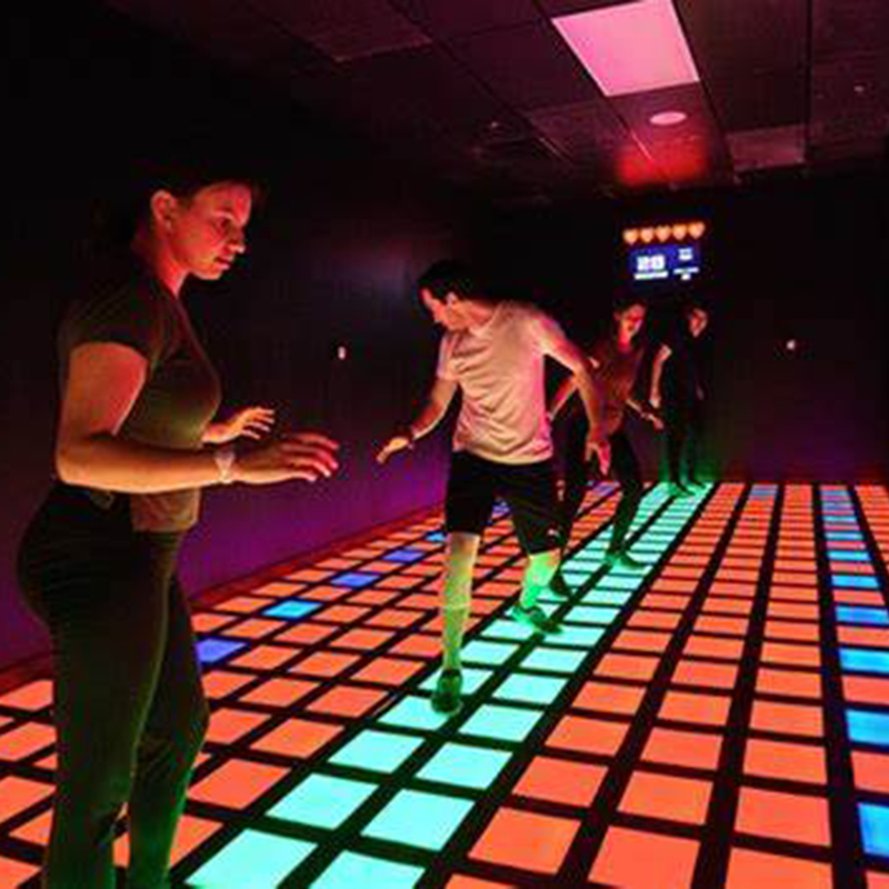 Activate Game Led Floor 30x30cm Interactive Light Active 99 Game Interactive Led Dance Floor Factory