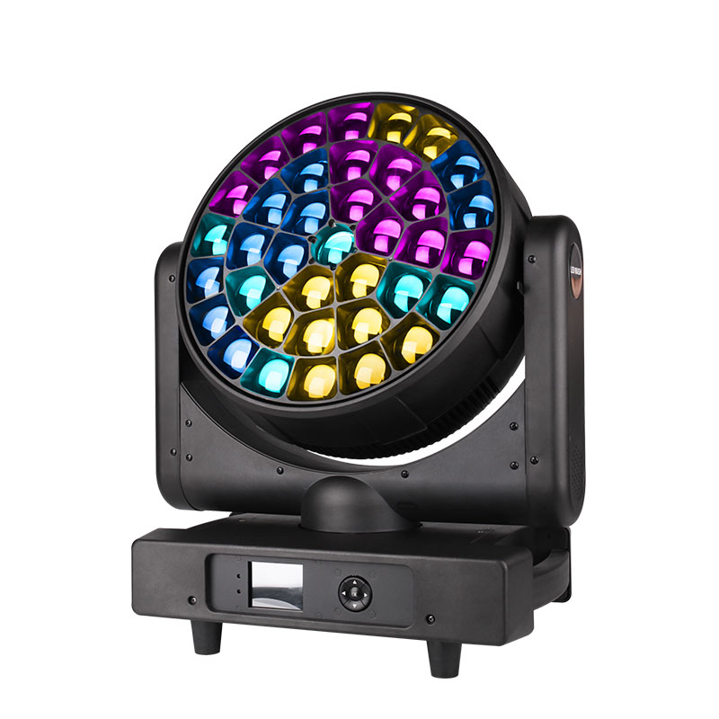 37x40w Big Bee Eye Moving Head DJ Concert Ecclesia Events Stage Light RGBW Led Zoom Wash Moving Head Light