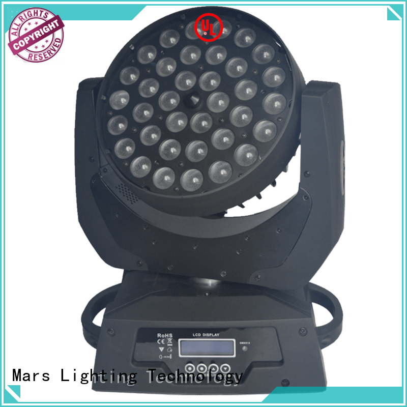 smooth moving head led stage lights 3in1 supplier for disco