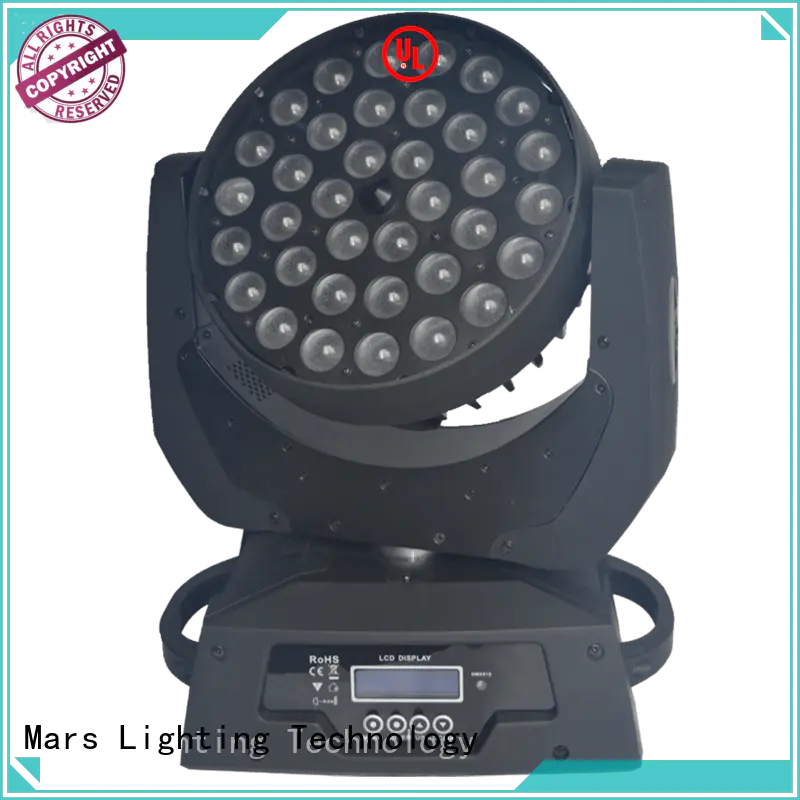 smooth moving head led stage lights 3in1 supplier for disco
