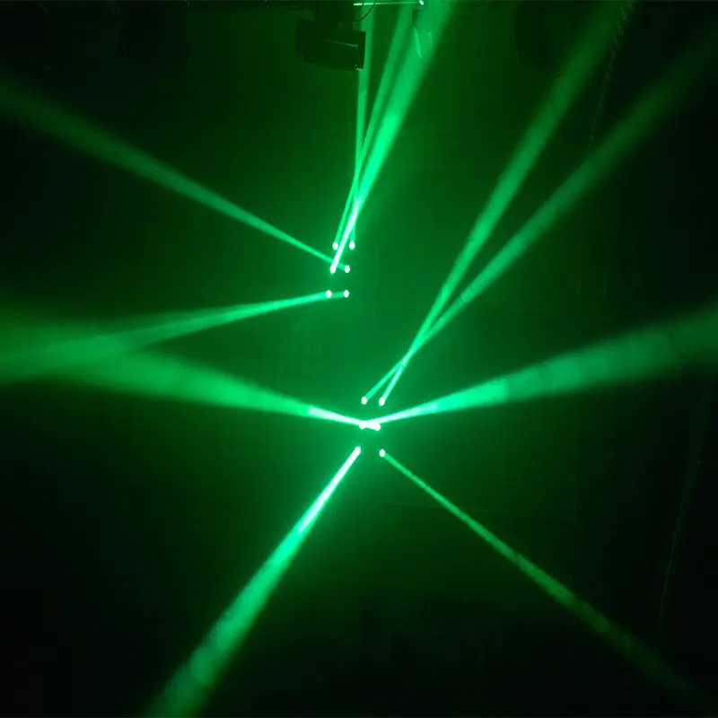 LED Spider Beam Moving Head Light 6pcs 10W RGBW 4in1 MS-MT16FC