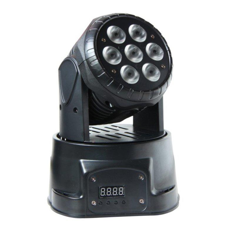 7*10W LED Mini Moving Head Light RGBW 4IN1 Color MS-1007