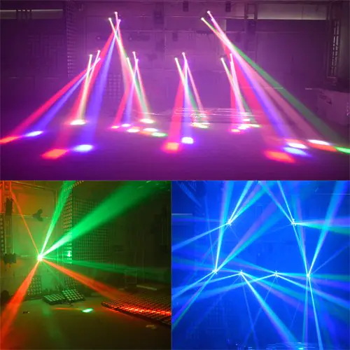 LED Triangle Moving Head Beam Light 3x10W RGBW 4in1 MS-MPS3SC