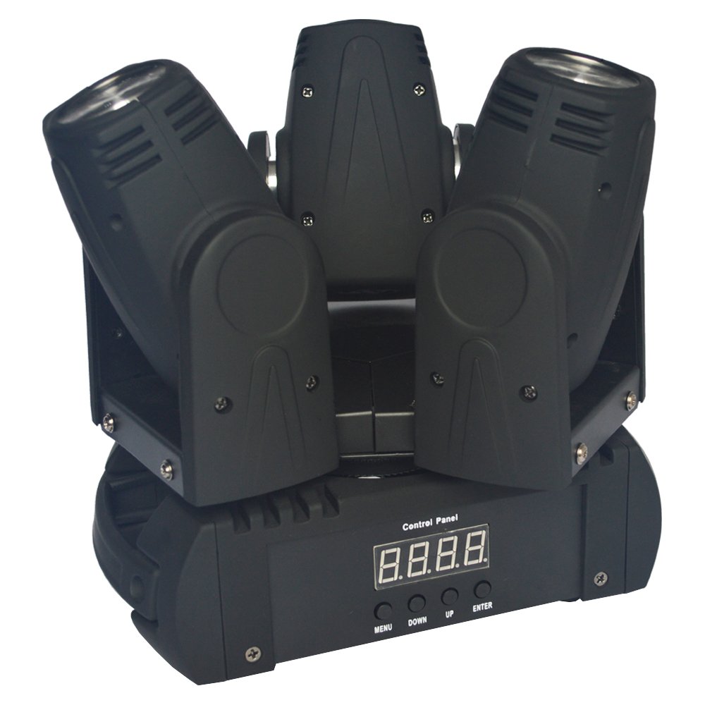 Marslite Unlimited Moving Head Stage Light Marslite 3x10W RGBW 4in1 LEDs MS-MH3FC LED Moving Head Series image21