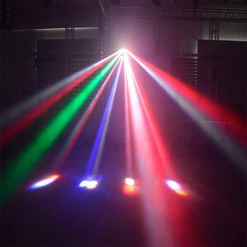 LED Spider Moving Head Light 8PCS 10W RGBW 4IN1 MS-SP8