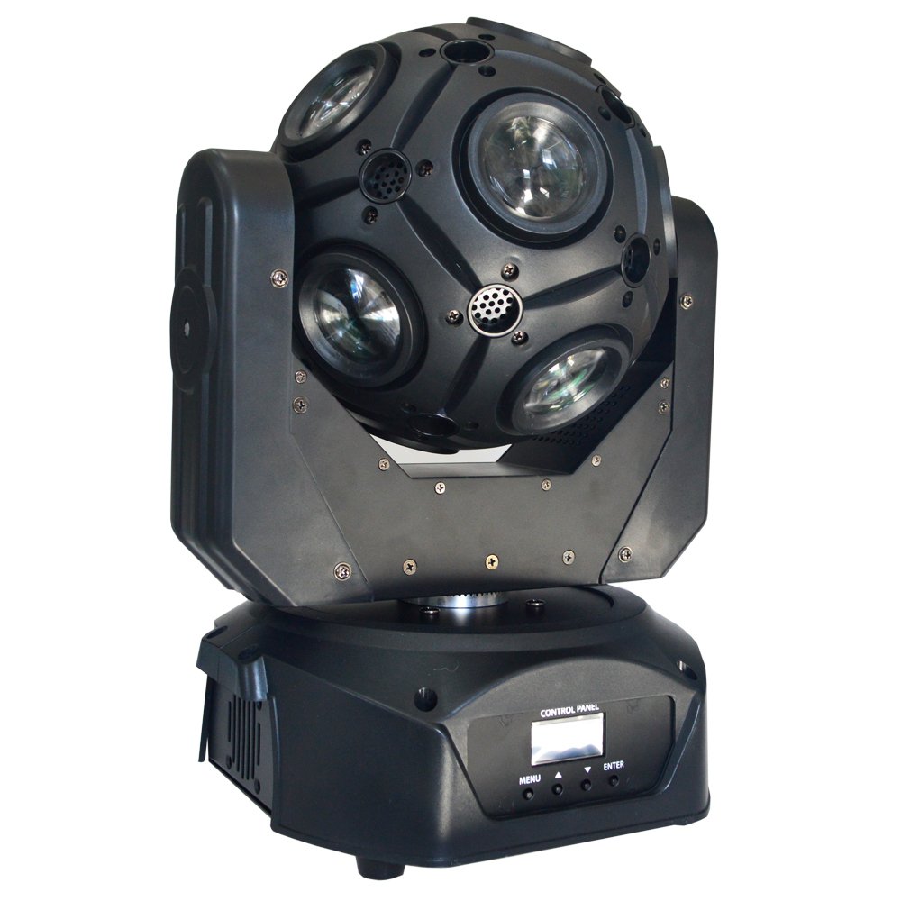 Светодиодный светильник DJ Star Ball с подвижной головкой 12X10 Вт RGBW MS-FB1210