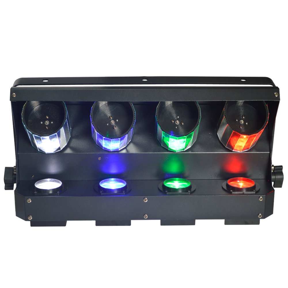 Marslite LED Quad Roller Scanner Light  4pcs RGBW 4in1 10W LED MS-ZP40 RGBW LED Effect Light Series image11