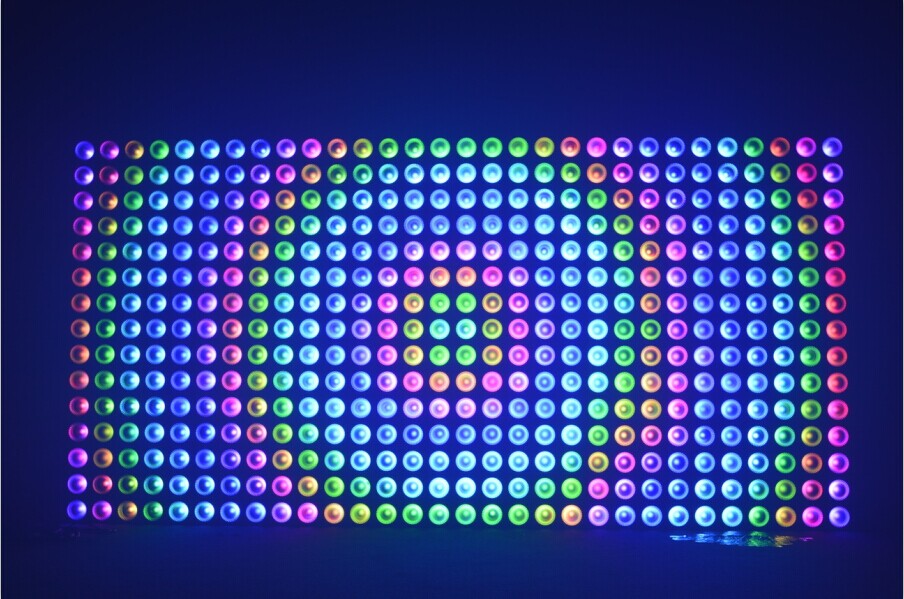 Marslite effect led matrix bar with RGBW tri-color COB LED for disco-4
