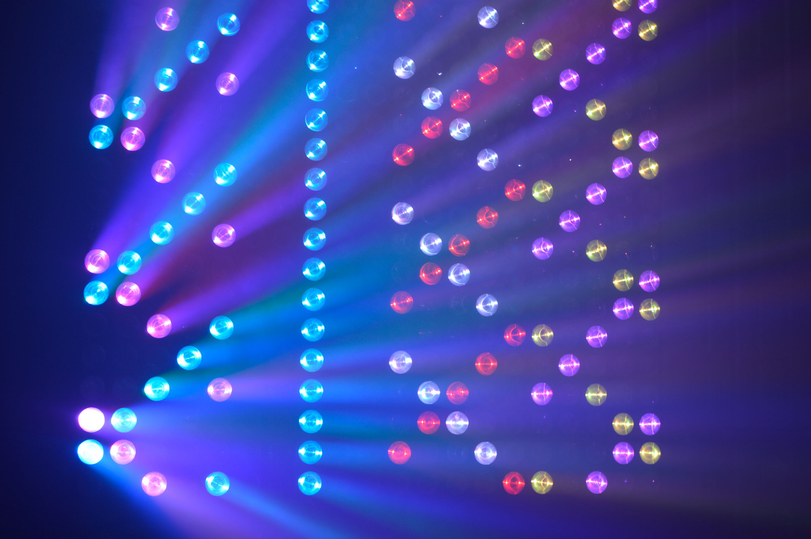 effect led matrix blinder blinder with RGBW tri-color COB LED for club-6