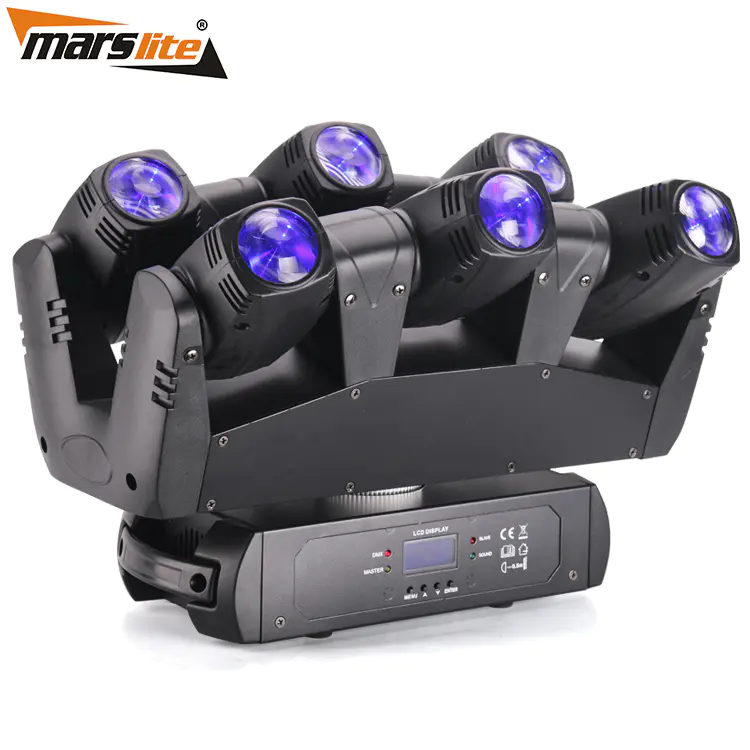 Marslite sides moving stage lights easy install for party