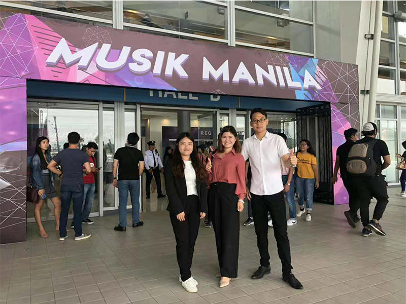 Interview video for Phillippines customer in MUSIK MANILA