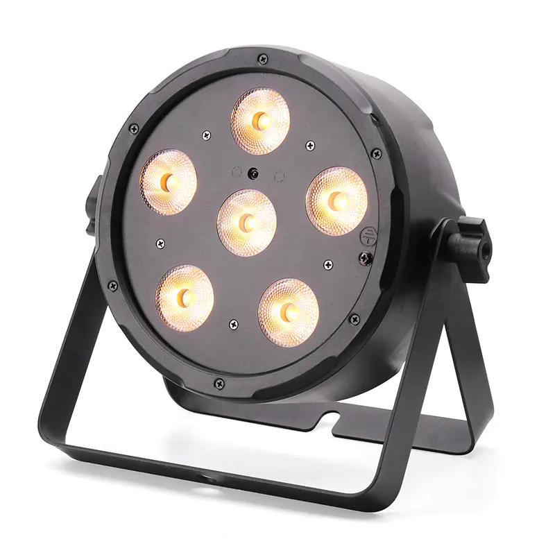 Mini LED Flat Par Light WWCWY 3IN1 Color MS-CP63W
