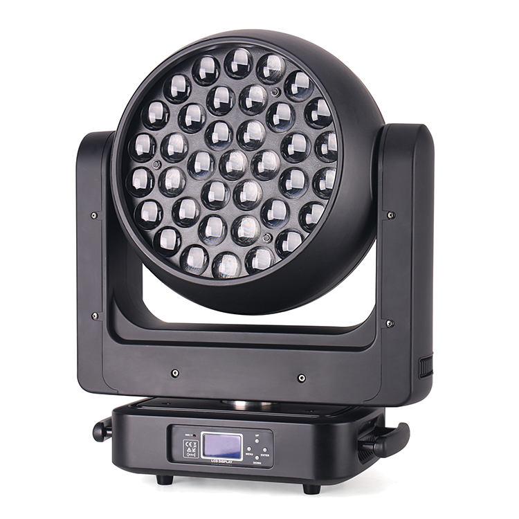 Nuevo 37x2 0W/25W Zoom con filtro RGBW iluminación con cabeza giratoria MS-3720