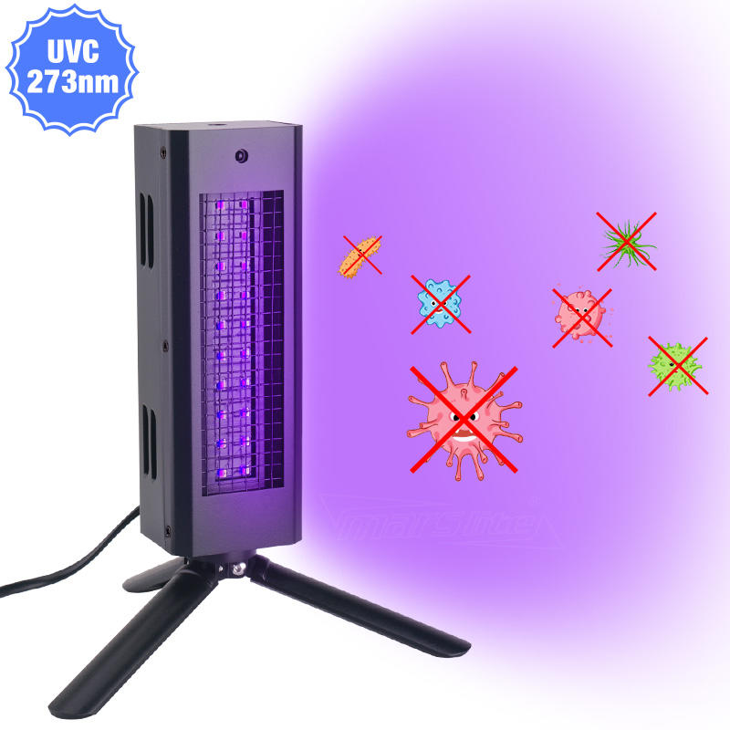 Air Disinfection UV Germicidal Light UVC LED Sterilizer Light Ultraviolet Lamp