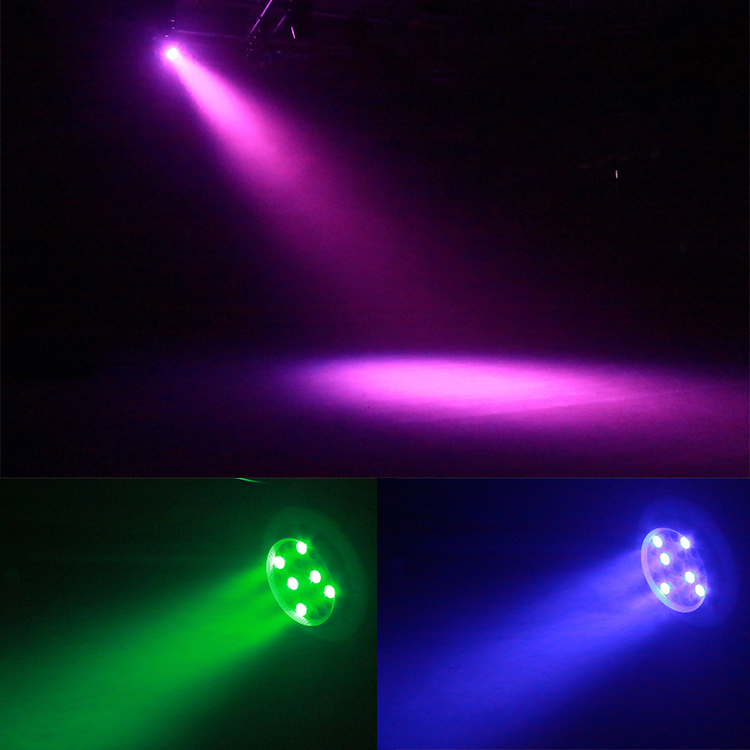 Товары для вечеринок 24 шт. 3 Вт R/G/B/W Встроенный светодиодный светильник Par для бара KTV, ночного клуба MS-C004