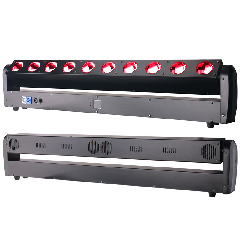Профессиональный светодиодный барный светильник 10X40 RGBW Sharpy Moving Head Fat Beam DJ Lights MS-B10