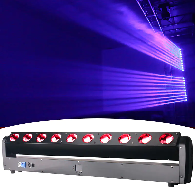 Professional Led Bar Light 10X40 RGBW Sharpy Moving Head Fat Beam DJ Lights MS-B10