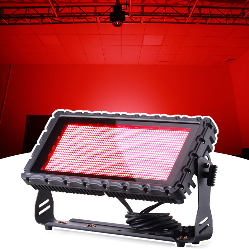 Профессиональное освещение сцены Наружное светодиодное освещение IP65 RGB 3в1 Светодиодная полоса с вспышкой и стробоскопом MS-WST24-RGB