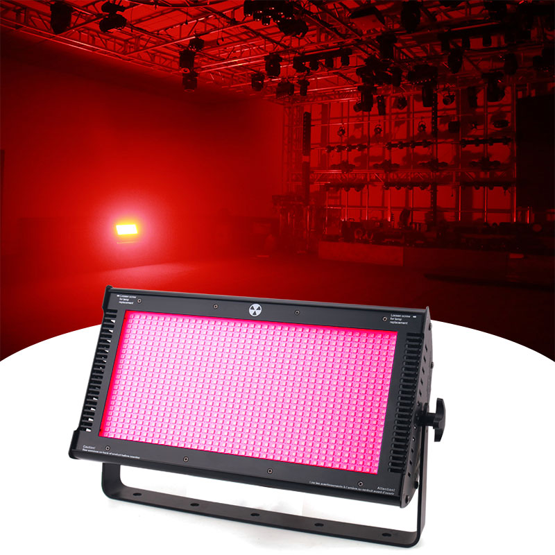 Luz estroboscópica LED atómica a todo color RGB de alto brillo, 1000W, para Dj, escenario, boda, espectáculo, MS-ST1000