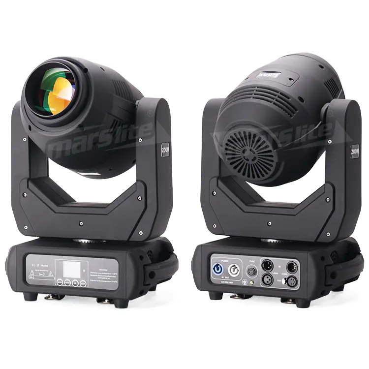 LED 250W Zoom Moving Head 3-in-1 Stage Light MS-B250Z