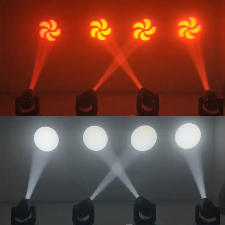 High Quality Disco Night Club 3 Prism Rotating 150W Spot LED Moving Head Gobo Light
