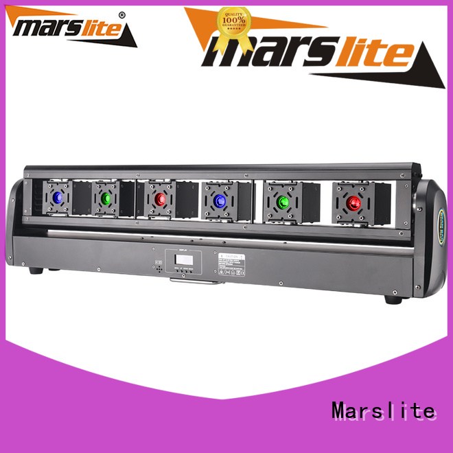 Подвижный прожектор Marslite 6в1 легко устанавливается для дискотеки