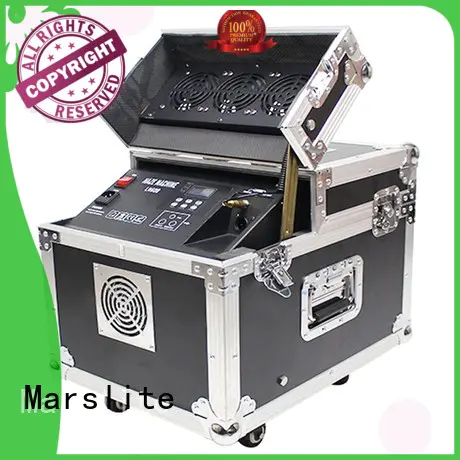 Marslite multi-color stage smoke machine with different visual effects for dj