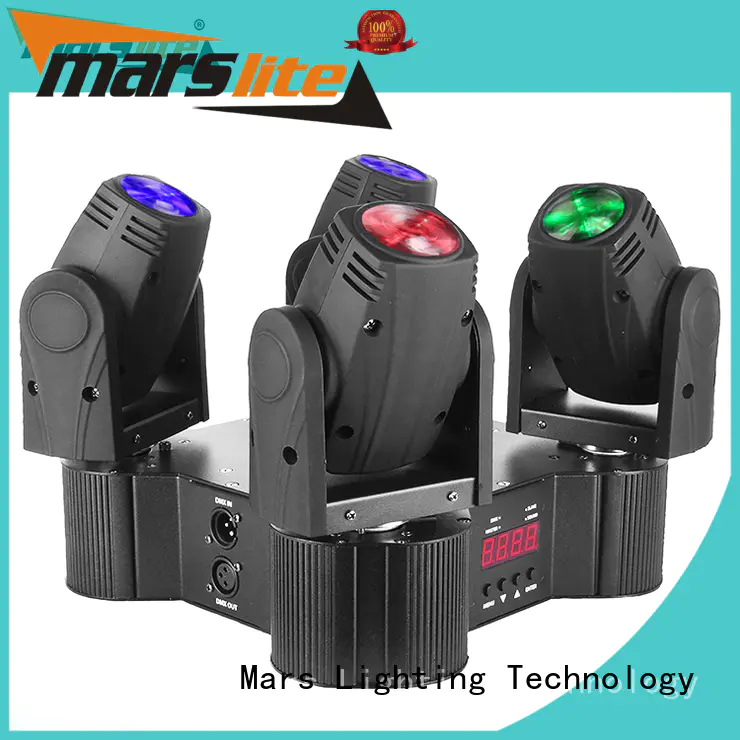 Marslite sides moving head lights easy install for party