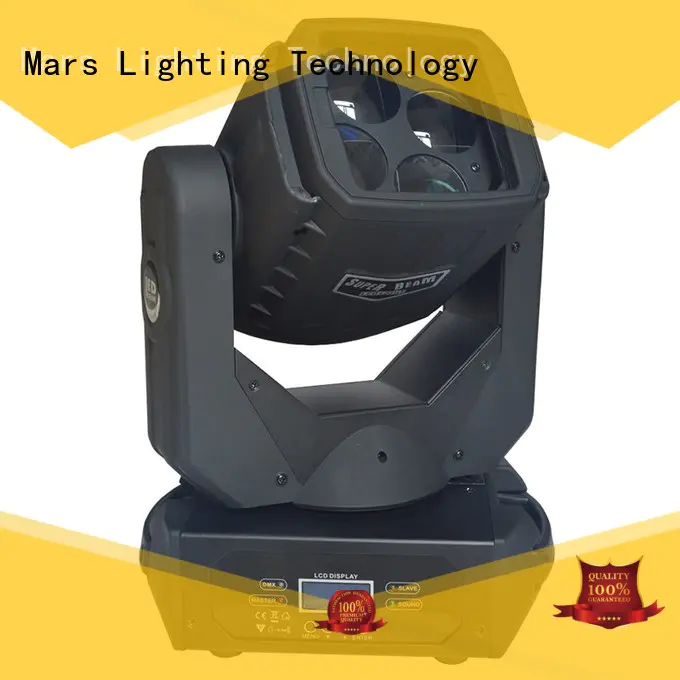 Marslite six moving led lights customized for party